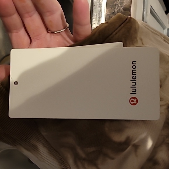 Lululemon Warm Down Jogger Pants Earth Dye Clay Size 12 NWT - Picture 4 of 4